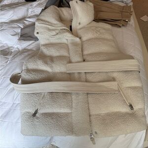 MACKAGE shearling vest size xs